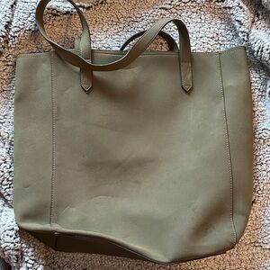 Old Navy Olive Tote Bag with Dual Handles